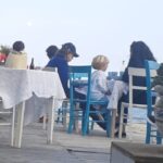 Mick Jagger, dei Rolling Stones, in vacanza a Marzamemi