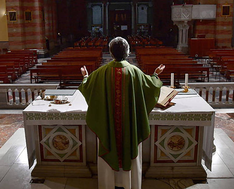 Sei i sacerdoti contagiati in diocesi