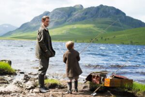 Filippo con il Principe Carlo in The Crown 1