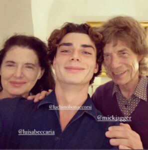 Mick Jagger a pranzo a Noto a casa di Luisa Beccaria