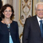Marta Cartabia al Quirinale col Presidente Sergio Mattarella