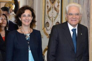 Marta Cartabia al Quirinale col Presidente Sergio Mattarella