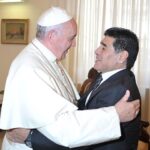 Papa Francesco e Diego Armando Maradona