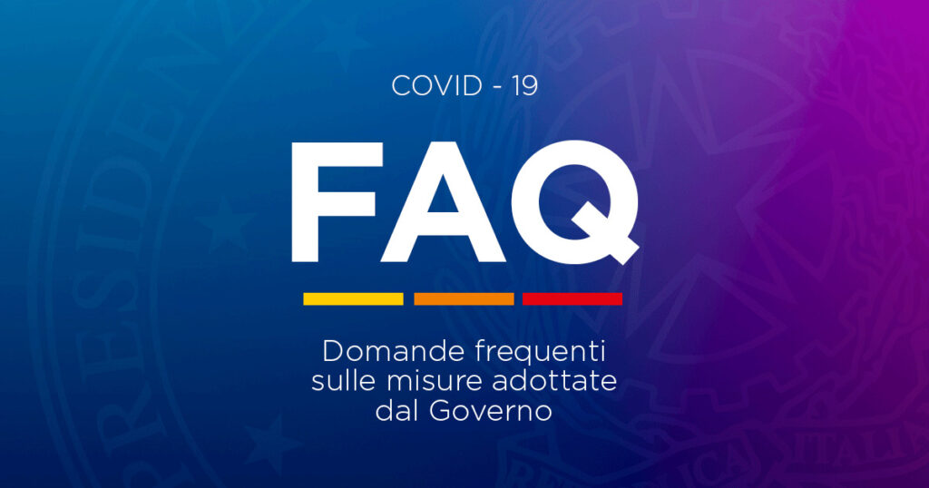 Il sito del governo aggiornato con i chiarimenti ai dubbi sorti tra la gente dopo l'ultimo Decreto