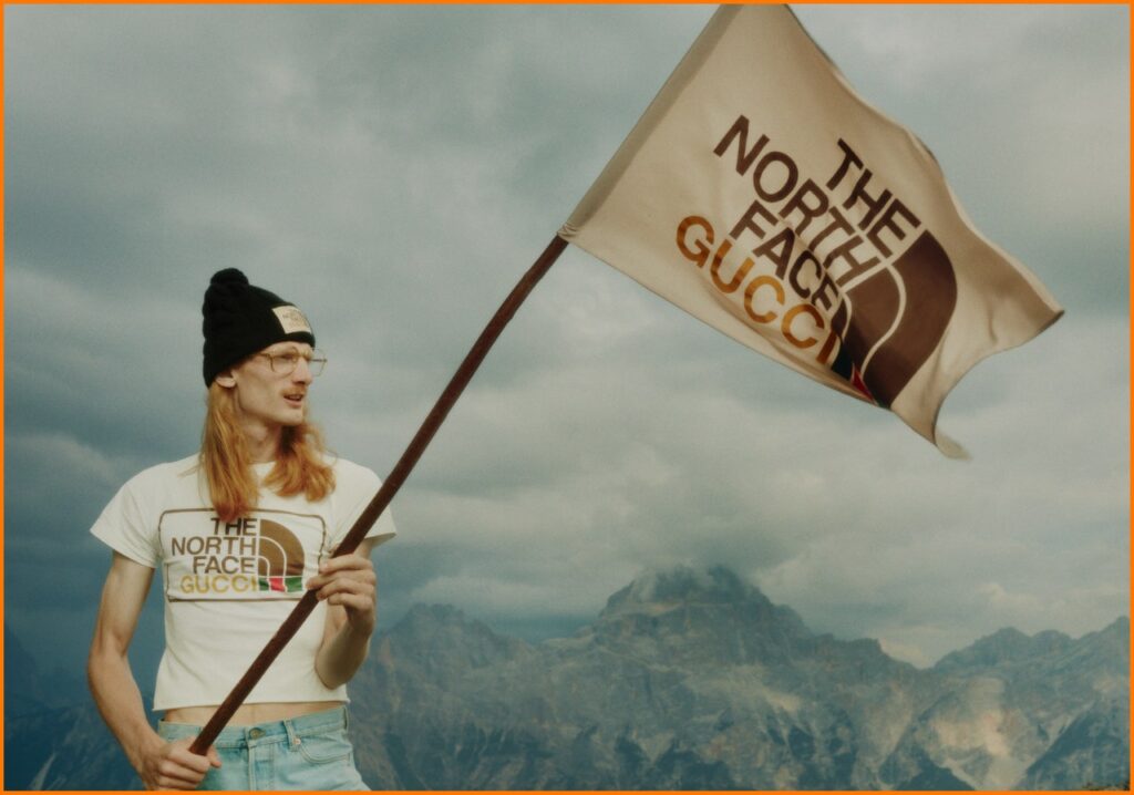 The North Face x Gucci, foto di Daniel Shea