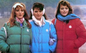Tre personaggi del film "Sposerò Simon Le Bon"