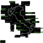 Nelle province di Trapani, Palermo e Caltanissetta