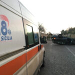 Cappotta auto sulla Ispica-Pachino