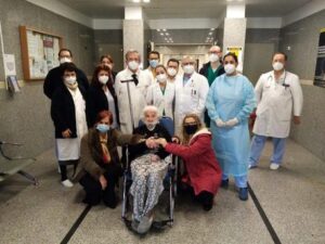Covid: dimessa a Marsala nonnina centenaria