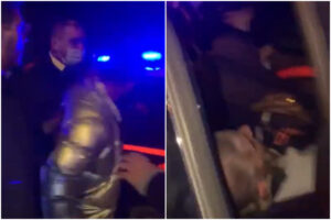 Aggredisce carabinieri, la folla accerchia l’auto: “Lo picchiano” VIDEO