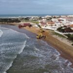 Iniziati i lavori di tutela della fascia costiera di Punta Braccetto