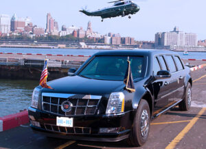 Auto usata per Biden, una Cadillac del 2018, the Beast, la bestia