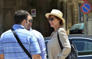 Susan Sarandon a Ragusa nel 2016, la sua ultima volta in Sicilia in occasione del Taormina Film Fest