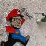 A Palermo Mario Draghi diventa SuperMario nel murales di TvBoy