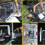 Banda del bancomat con escavatore a Catania, un arresto