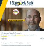 Governo: Crimi sul blog, voto Ã¨ temporaneamente sospeso
