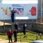 Arrestati a Comiso i ladri di cartellone pubblicitari 6x3