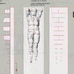 Tempio di Giove e i Telamoni, si costruisce la trabeazione