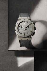 E Hublot sfornò un orologio in cemento