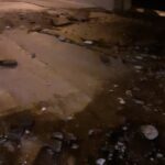 Maltempo: mareggiata alle Eolie, danneggiata strada a Lipari