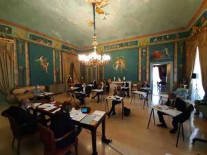 Covid: virus 'rivoluziona' spazi a Palazzo dei Normanni