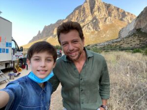 Carmelo Burrafato, comisano, nella nuova fiction di Rai 1 Màkari
