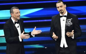 Zlatan Ibrahimovic, in autostop per arrivare all'Ariston