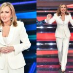 Gli abiti di Barbara Palombelli e Beatrice Venezi a Sanremo 2021:FOTO