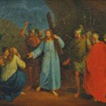 Visita ai quadri della Via Crucis a Palazzolo