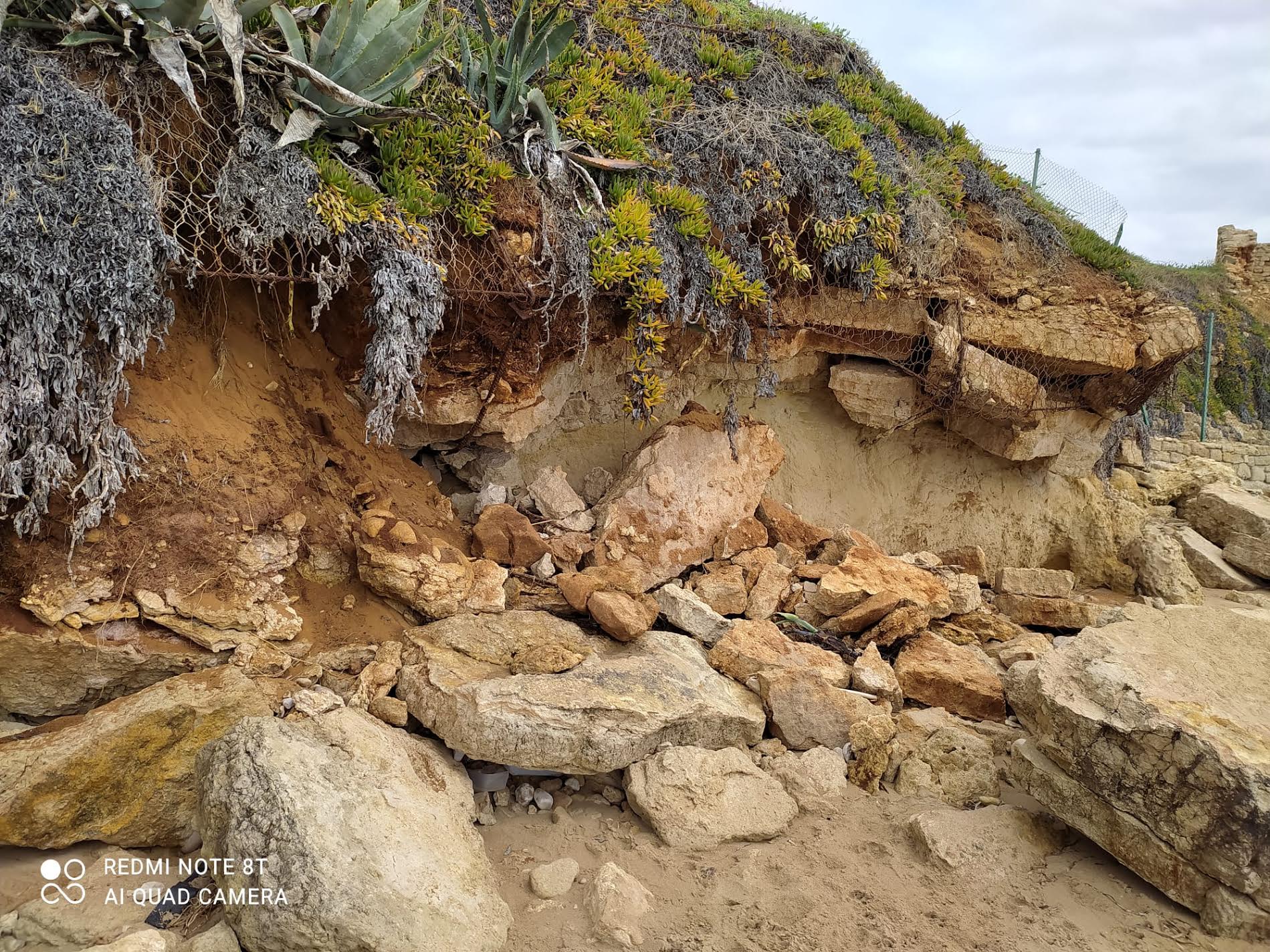 Chiuso un pezzo di spiaggia delle Anticaglie