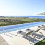 I rendering delle ville Rocco Forte, in costruzione fuori Sciacca