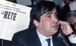 Pd:Leoluca Orlando,quella Rete che trent'anni fa lo anticipÃ²