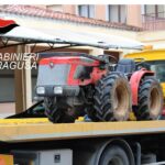 I Carabinieri recuperano due trattori e due atomizzatori rubati