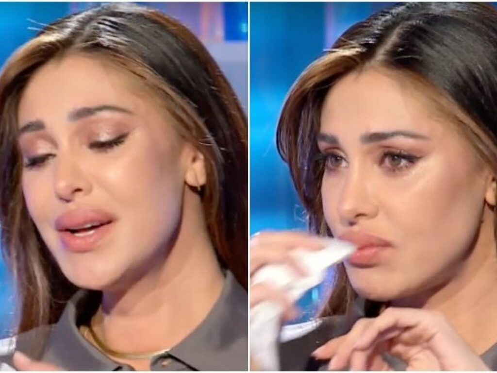 Bel&eacute;n Rodriguez scoppia in lacrime: &ldquo;Scusate sono incinta&rdquo;