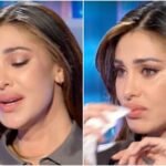 Belén Rodriguez scoppia in lacrime: “Scusate sono incinta”