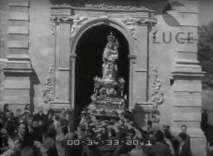 La Vergine contesa di Gulfi, nel cinegiornale del 1952
