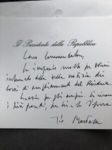 Mattarella, bella notizia lavori Residence Chianelli