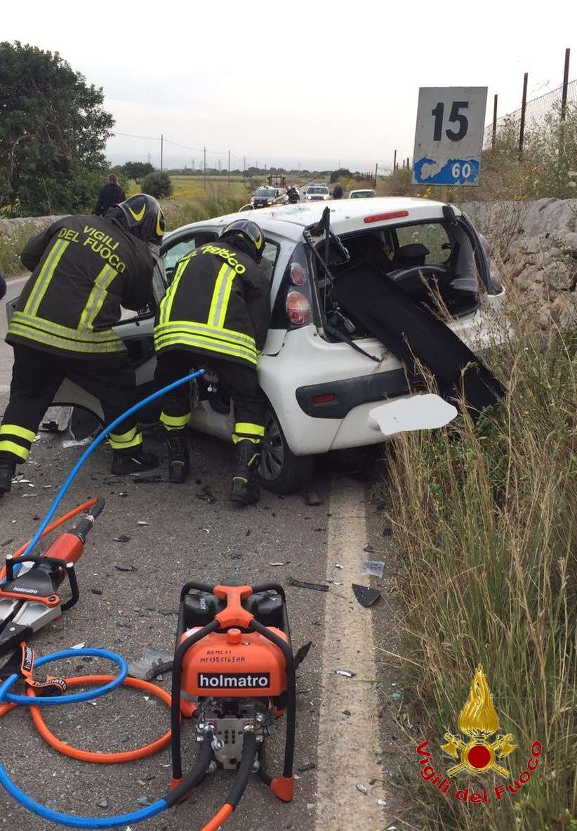 Incidente con feriti, interviene l’elisoccorso. VIDEO