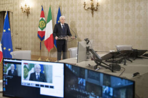 Covid:Mattarella,da qua a poco approderemo a nuova normalitÃ
