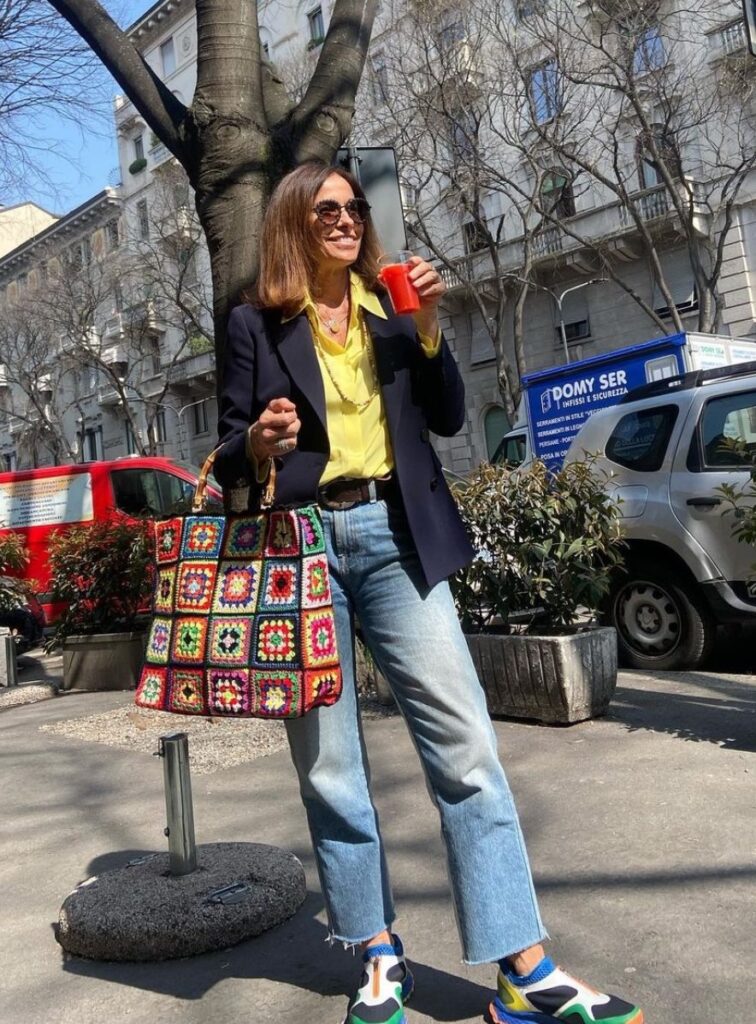 Cristina Parodi e la moda del momento: il boom della borsa all&rsquo;uncinetto