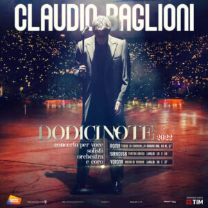 Baglioni, rinviati al 2022 i concerti di Dodici note