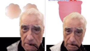 Martin Scorsese su Tik Tok, video con la figlia sui prodotti di bellezza