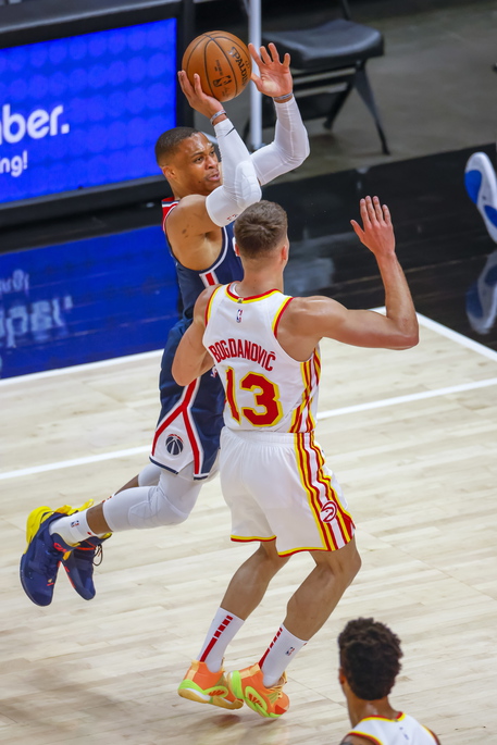 Basket: Nba, Westbrook batte storico record tripla doppia