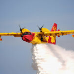 Incendi nel ragusano, in azione due canadair