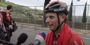 Giro d'Italia, Damiano Caruso in terza posizione