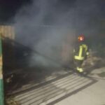 A fuoco un'auto a Santa Maria del Focallo