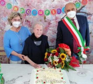 Salvatrice Distefano ha compiuto 100 anni