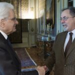 Il Presidente Mattarella al Quirinale con Richard Heuzé