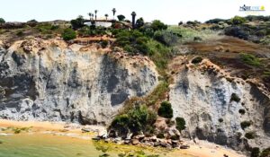 Crolla la collina del Caos in Sicilia