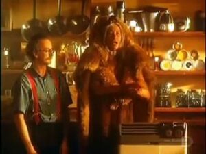 Un frame del celebre spot degli anni 90, sui condizionatori d’aria Pinguino De Longhi